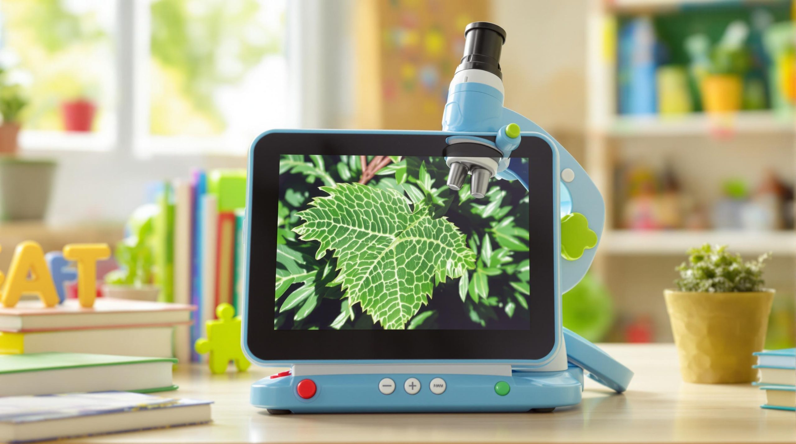 Microscope enfant avec écran