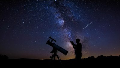 Observation astronomique avec un télescope Unistellar