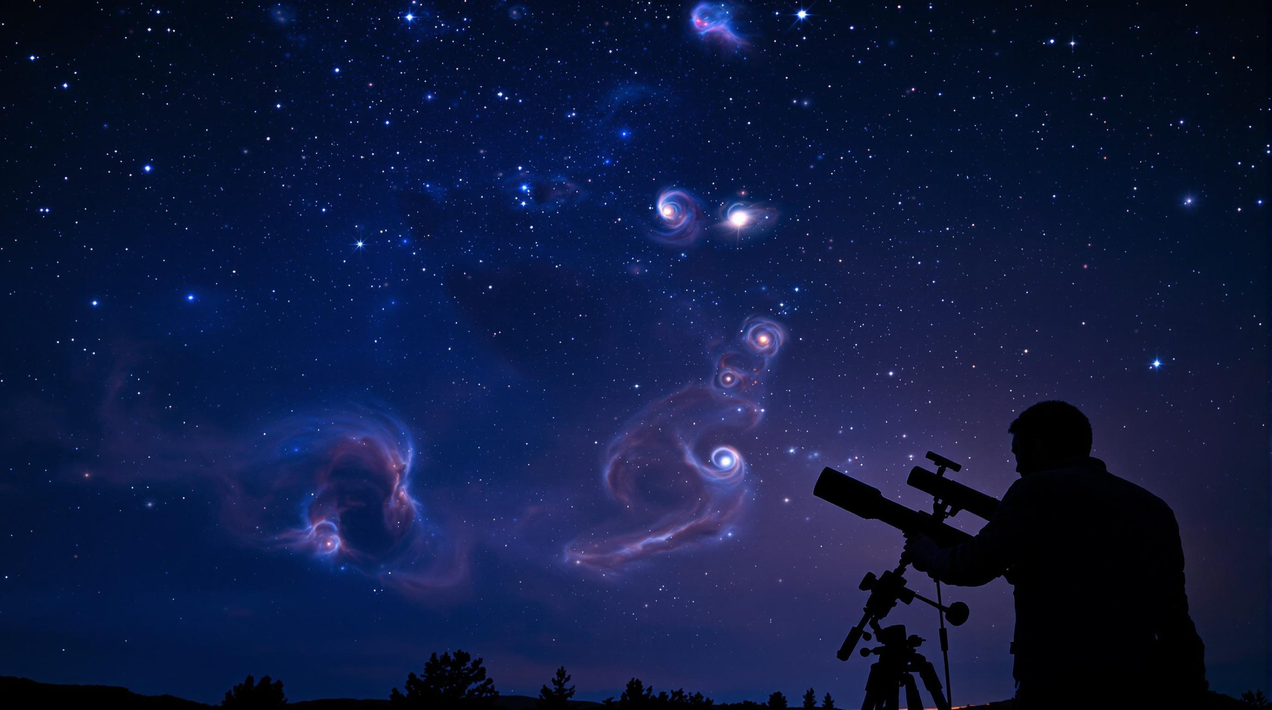 Observation du ciel profond avec un télescope