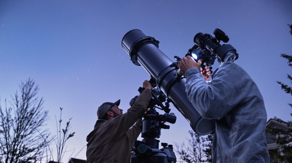 Collimation d'un télescope Dobson